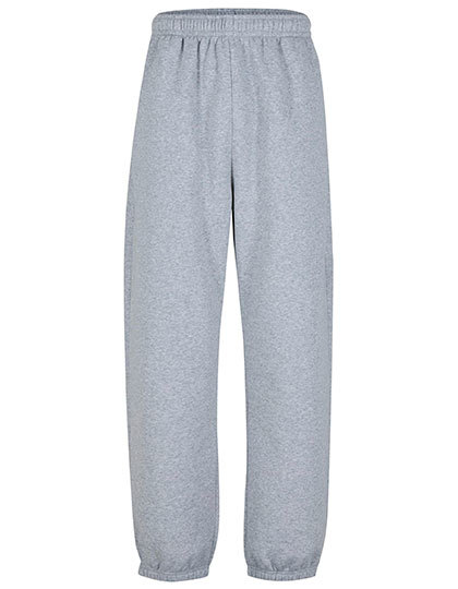 Build Your Brand - Fluffy Sweatpants - Heather Grey
