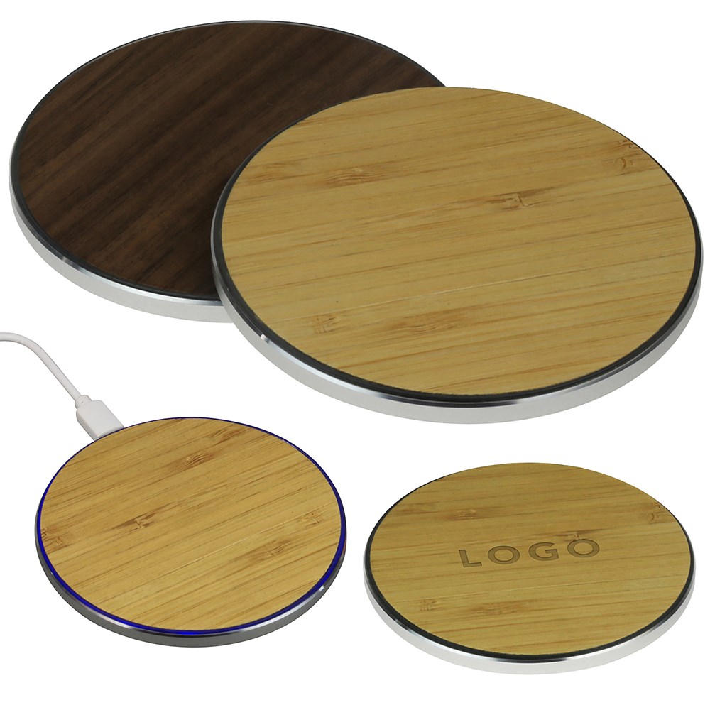 Wireless Charger EasyCharge Wood V2 - 15 Watt