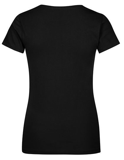 X.O by Promodoro - Women´s V-Neck T-Shirt - Black