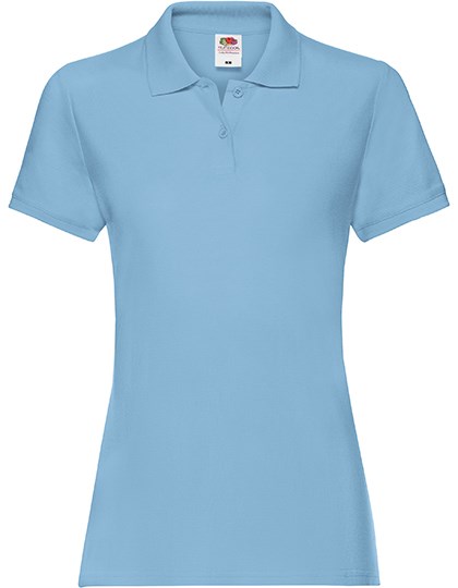 Fruit of the Loom - Ladies´ Premium Polo - Sky Blue