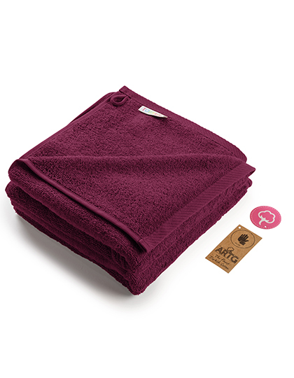 ARTG - Fashion Hand Towel - Burgundy