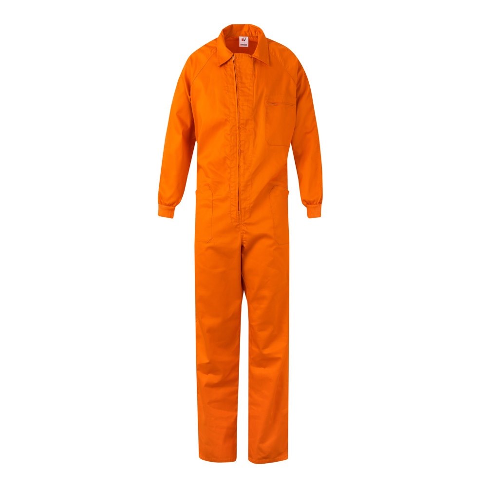 VL YAMA. Arbeitsanzug (200g/m²), in Baumwolle (35%) und Polyester (65%) - Orange